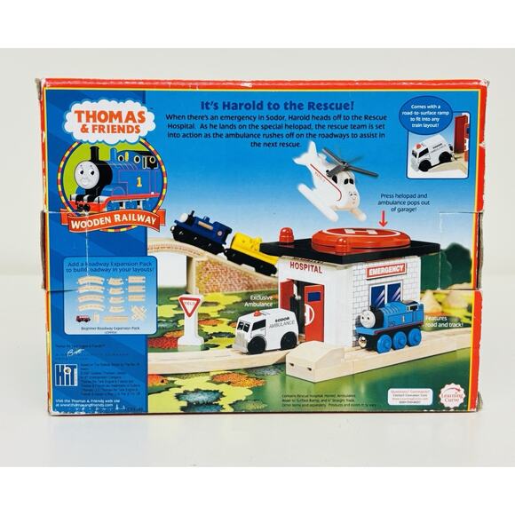 Rescue Hospital Thomas & Friends Wooden Railway LC99349 LN Complete w/ Box - Picture 13 of 15